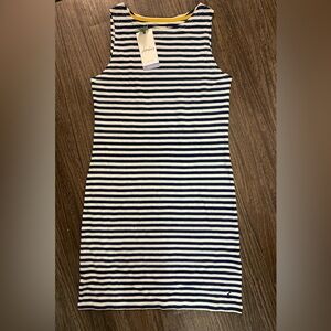Joules Women’s Sleeveless Knee Length Striped Dress